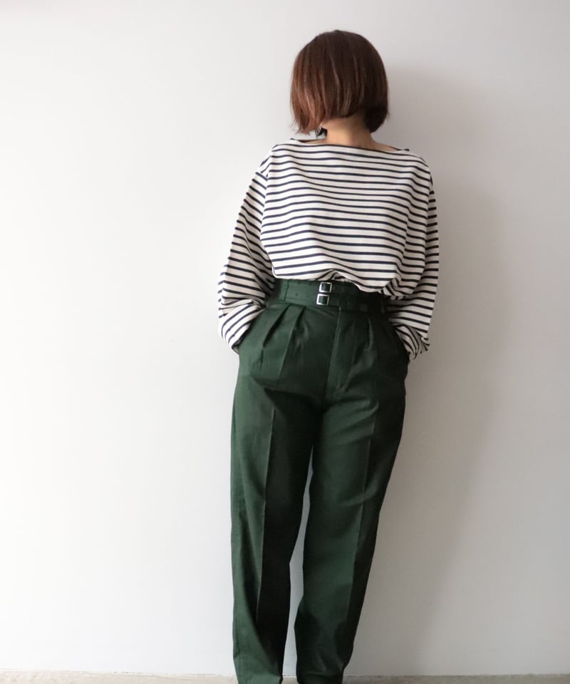 パンツ LENO DOUBLE BELTED GURKHA TROUSERS LENO (リノ) DOUBLE BELTED GURKHA TROUSERS / ダブルベルテッド