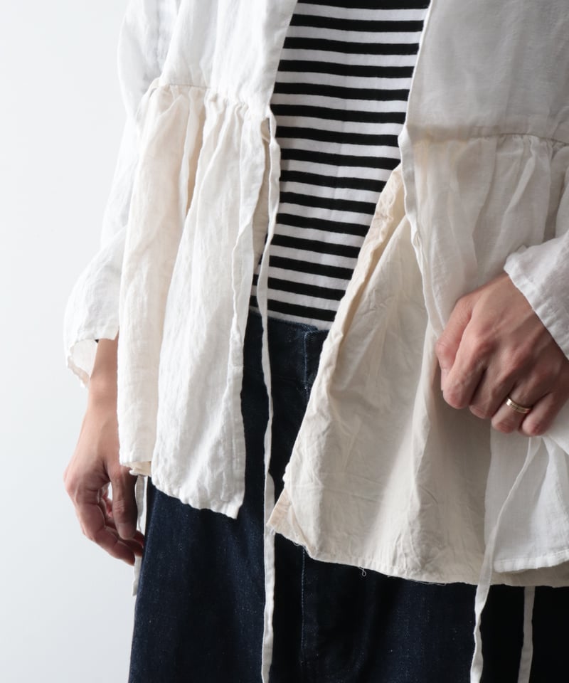 リネンカシュクールジャケット [Véritécoeur] | NowN