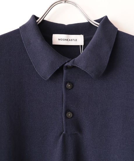 ICE COTTON POLO NECK     [MOONCASTLE]