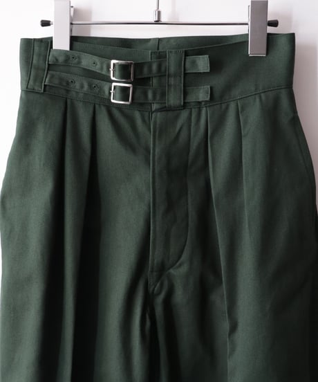 DOUBLE BELTED GURKHA TROUSERS     [LENO]