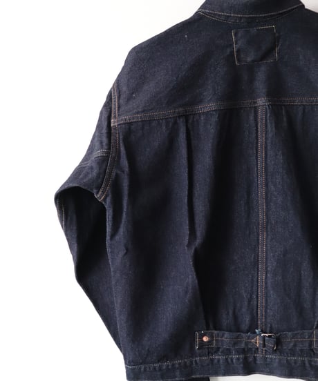 "BRENDA" Big Trucker Jacket    [LENO  -UNISEX-]