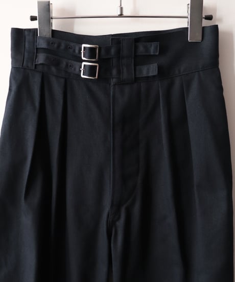 DOUBLE BELTED GURKHA TROUSERS     [LENO]