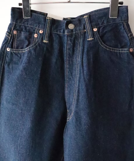 KAY   HIGH WAIST JEANS  - ONE WASH -      [LENO]