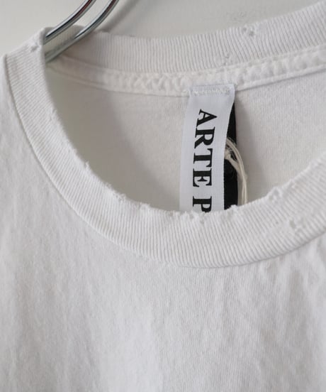 ギルダン RE-MSU 10yearsダメージ加工 ８分袖クルーT     [ARTEPOVERA]
