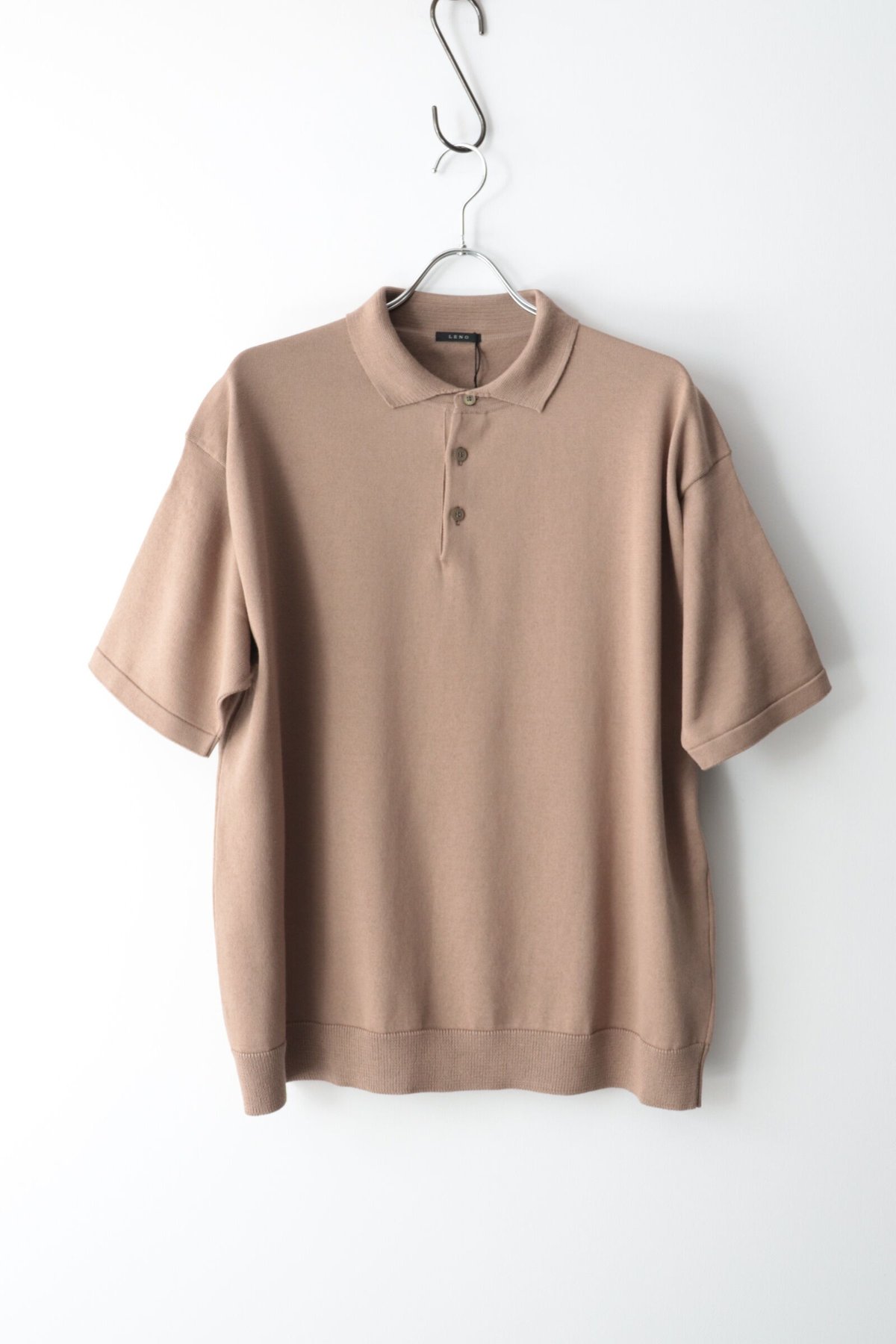 COTTON KNIT POLO [LENO] | NowN