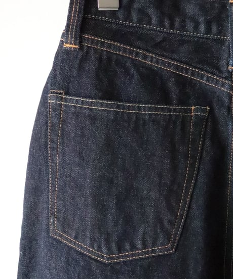 LUCY   HIGH WAIST TAPERED JEANS   - ONE WASH -     [LENO]