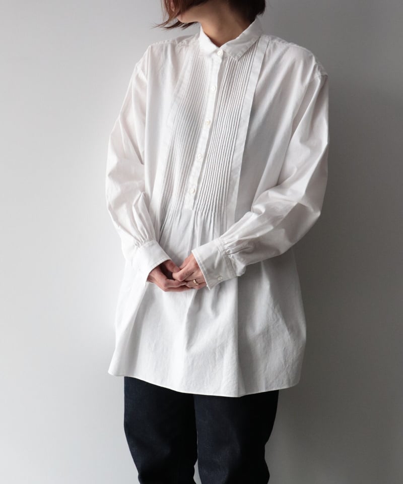 新品タグ付き✨ENFOLD PIN-TUCK T-SHIRT ピンタック PIN TUCK BLOUSE [LENO] | NowN