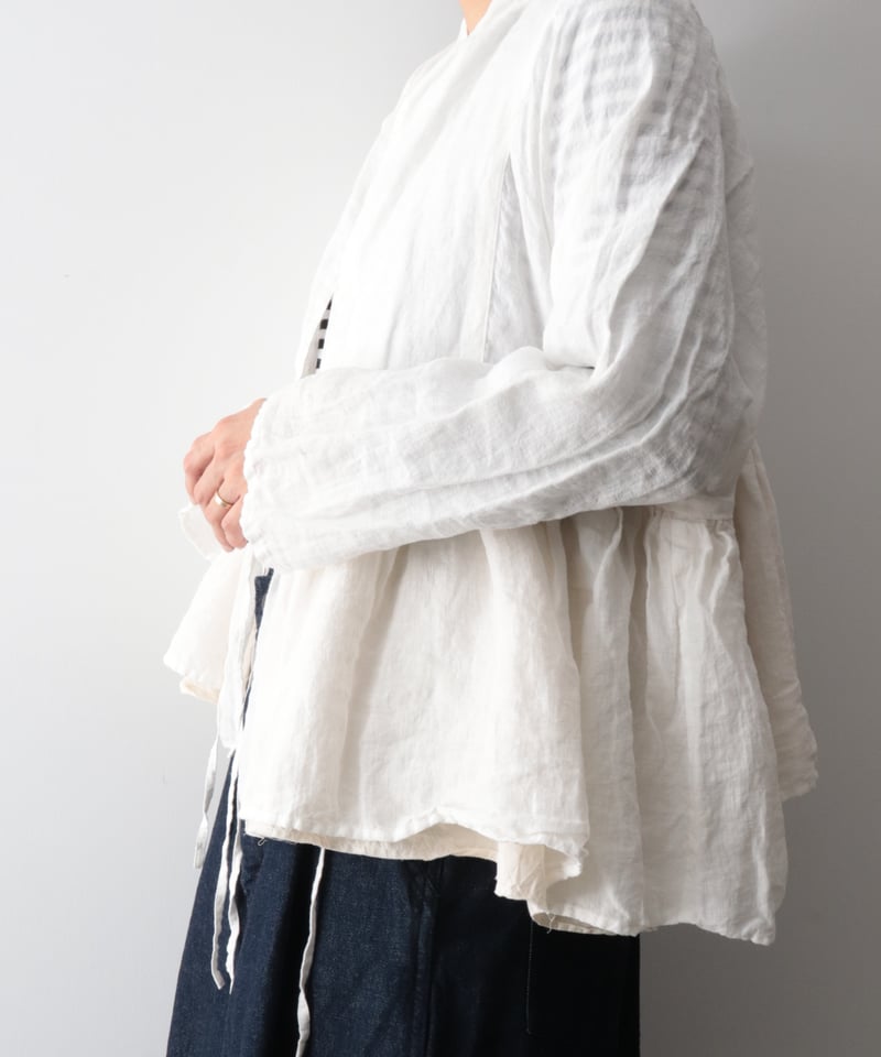 リネンカシュクールジャケット [Véritécoeur] | NowN