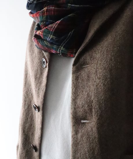 Checked Gauze Stole     [Véritécoeur]