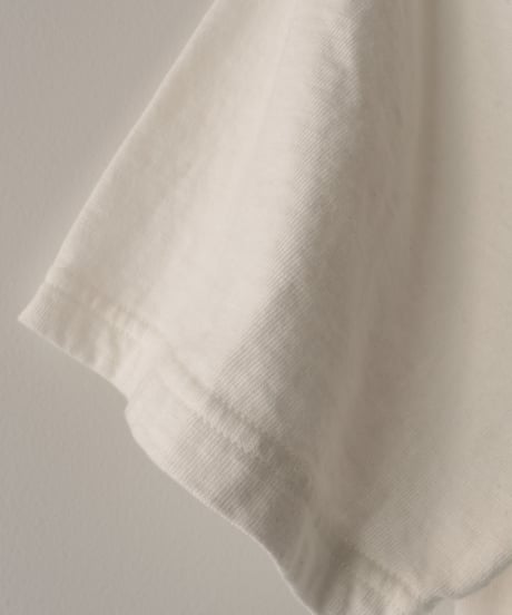 Loop Wheel Henry Neck T-shirt     [ORGUEIL]