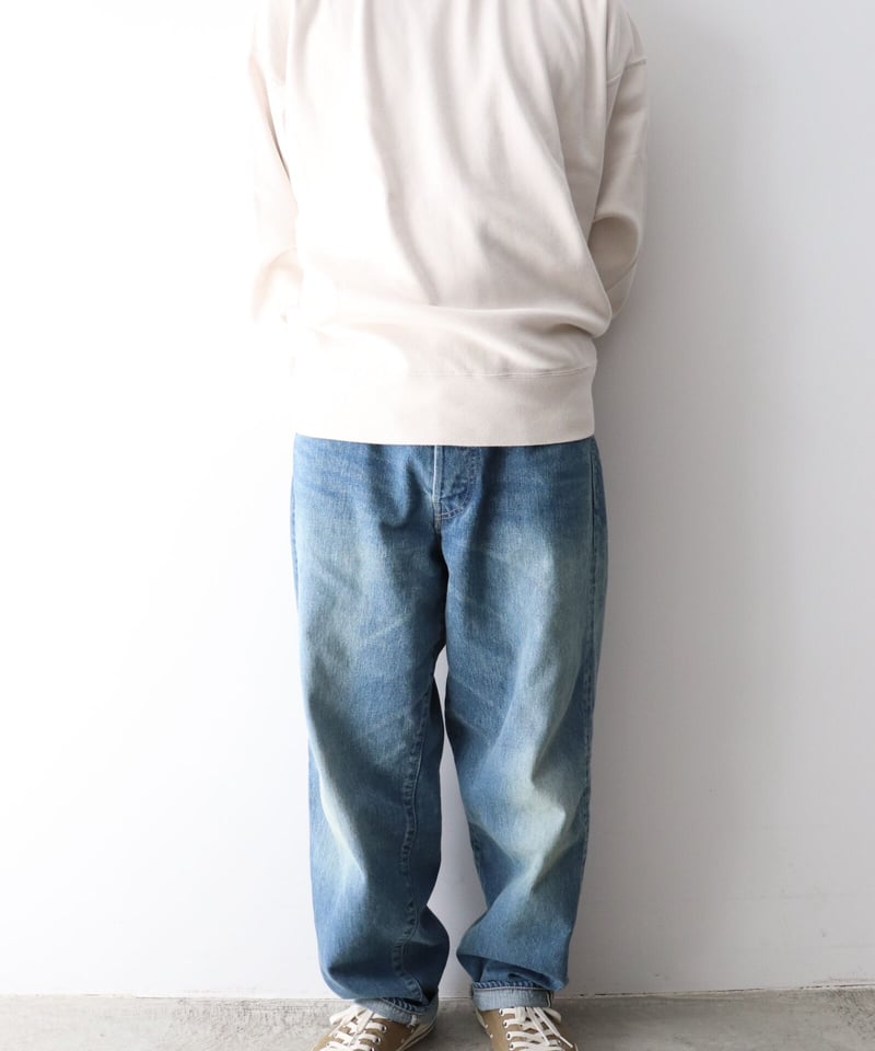 LOOSE TAPERED JEANS 《FADE INDIGO》 [LENO] |