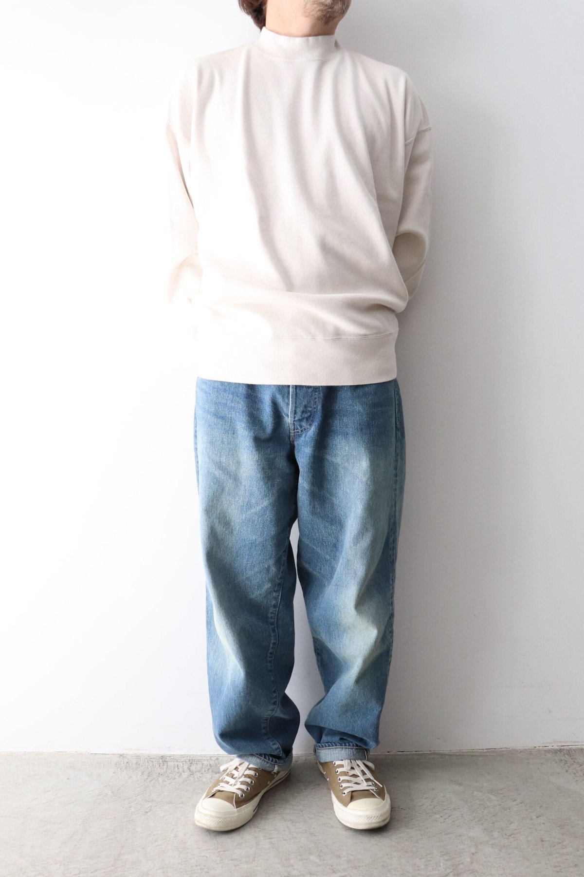 LOOSE TAPERED JEANS 《FADE INDIGO》 [LENO] |
