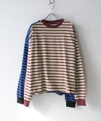 taco cotton ボーダーL/S     [Véritécoeur]