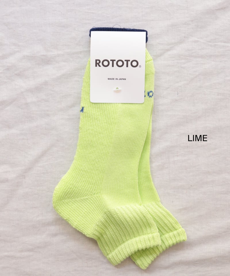 EVERYDAY PILE ANKLE SOCKS [ROTOTO] | NowN