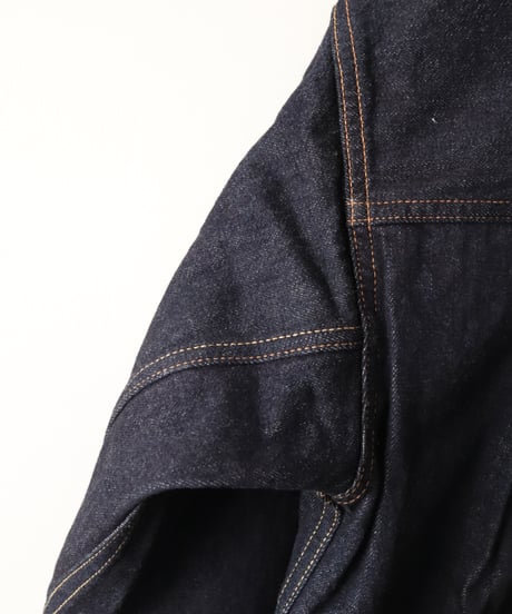 "BRENDA" Big Trucker Jacket    [LENO  -UNISEX-]