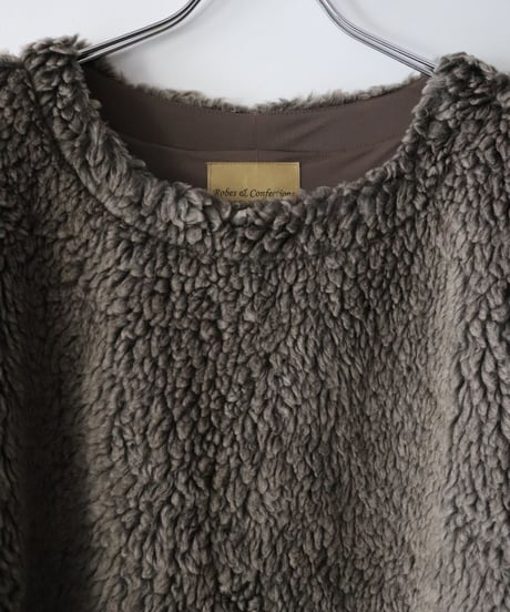 Sheep Boa T-pullover    [Robes&Confections]