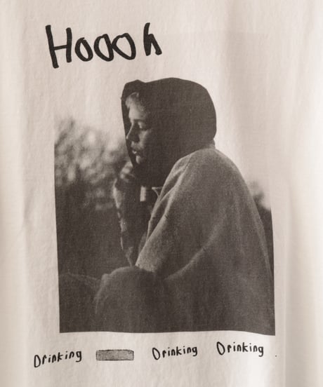 ギルダン RE-「Hoooh」 PHOTO&シルクMIX Tシャツ     [ARTEPOVERA]