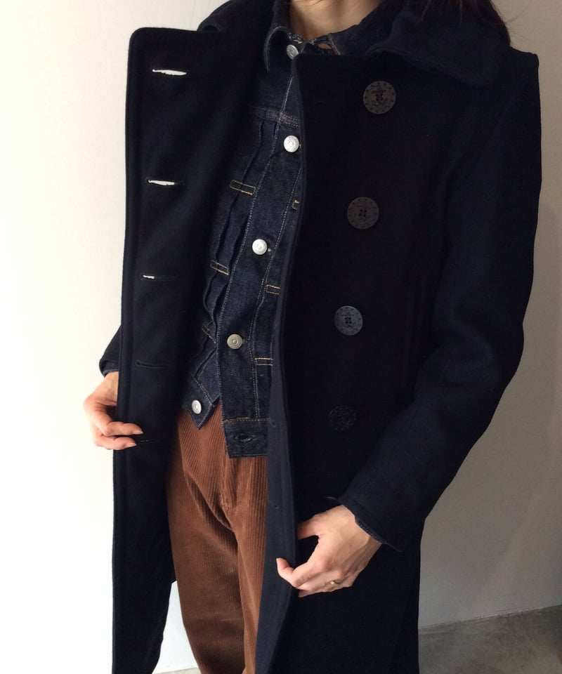 【ネコネコ】LENO 10 BUTTON PEA COAT ネコネコ様専用】LENO 10 BUTTON PEA COAT