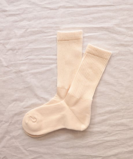 ORGANIC DAIRY 3 PACK CREW SOCKS     [ROTOTO]