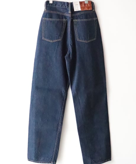 KAY   HIGH WAIST JEANS  - ONE WASH -      [LENO]