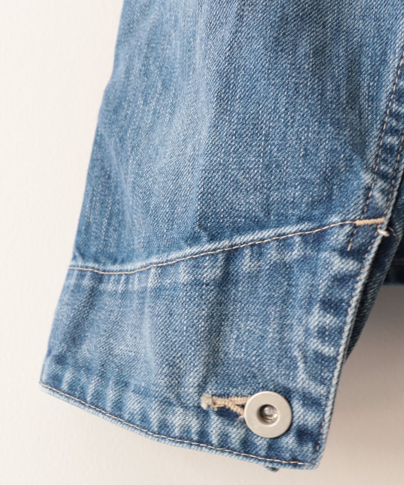 ノーカラーデニムカバーオール [Véritécoeur] | NowN