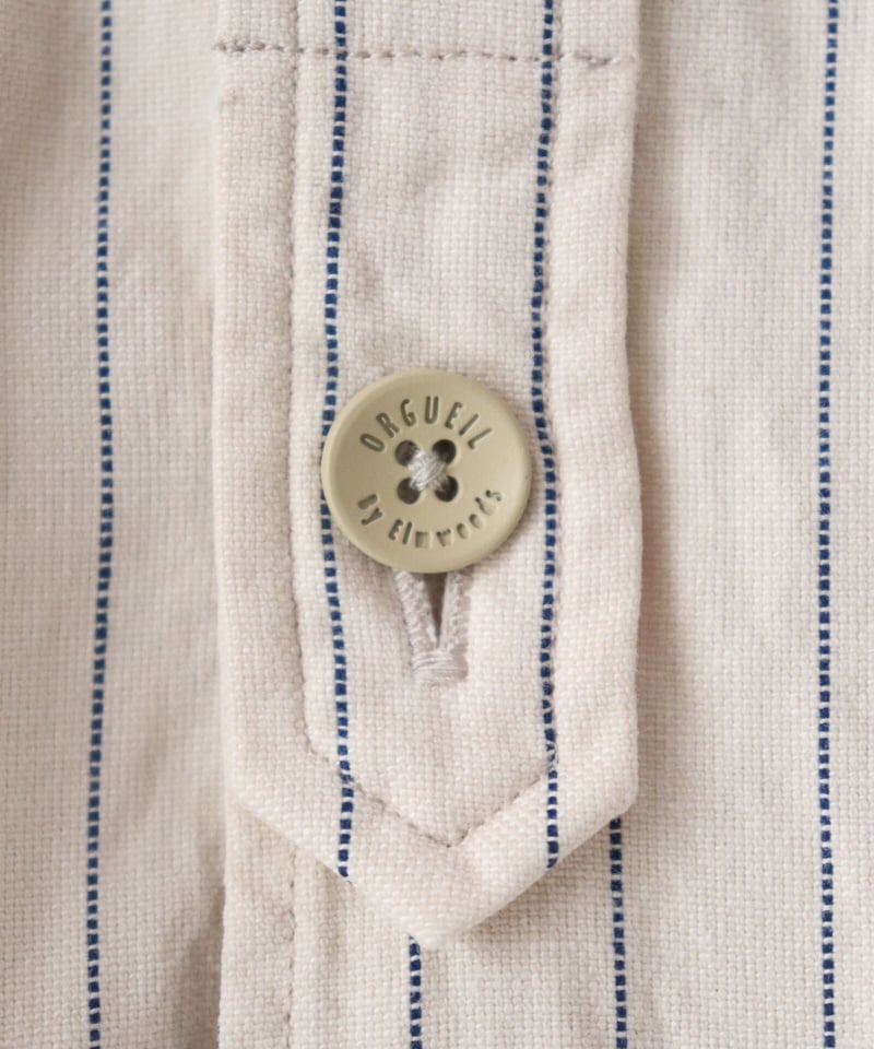 Stripe Work Shirt [ORGUEIL] | NowN