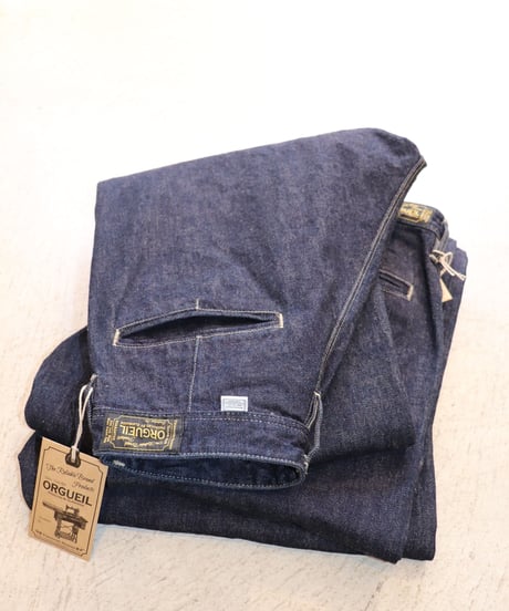 Wide Denim  Trousers    [ORGUEIL]