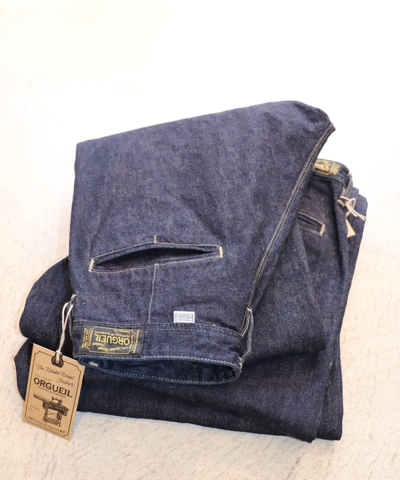 Wide Denim Trousers [ORGUEIL] | NowN