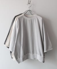 Pigment dyeing ミニ裏毛プルオーバー     [Véritécoeur]