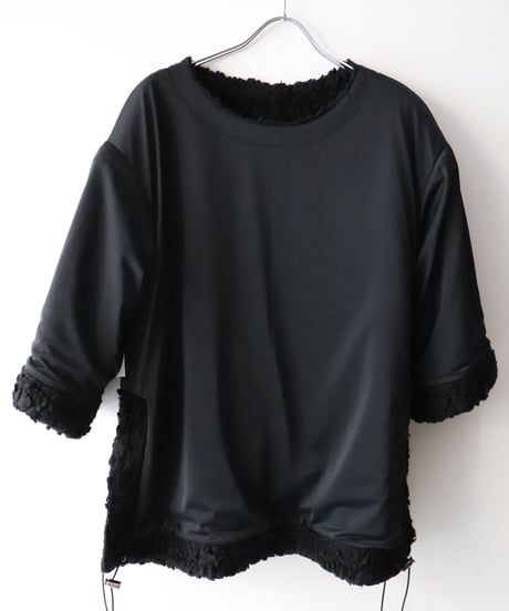 Sheep Boa T-pullover    [Robes&Confections]