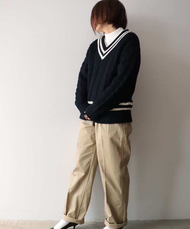 DOUBLE BELTED GURKHA TROUSERS [LENO] | NowN