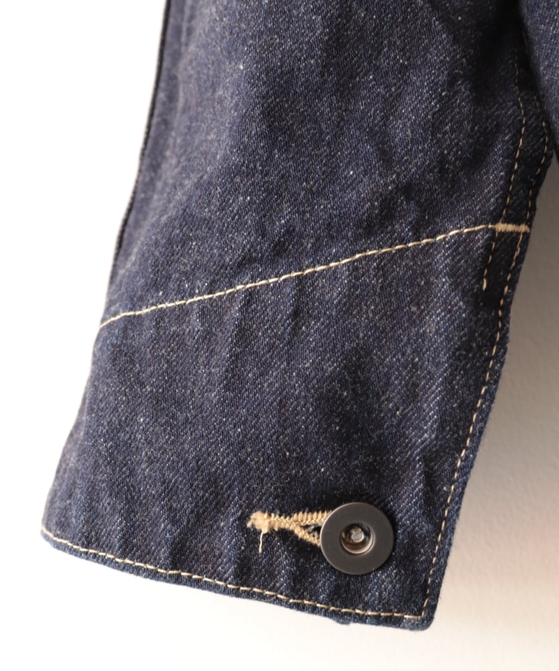 ノーカラーデニムカバーオール [Véritécoeur] | NowN