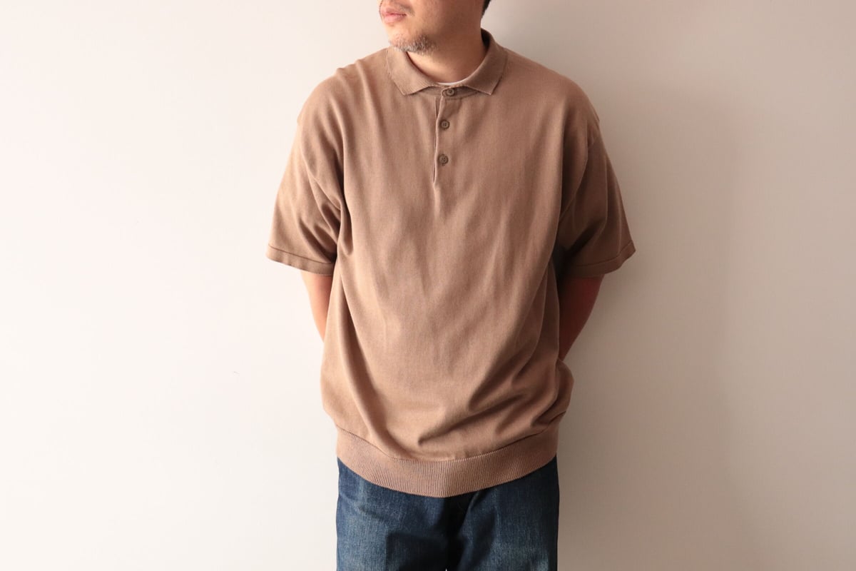 LENO COTTON KNIT POLO 定価24,000円 fit=scale-down,w=1200