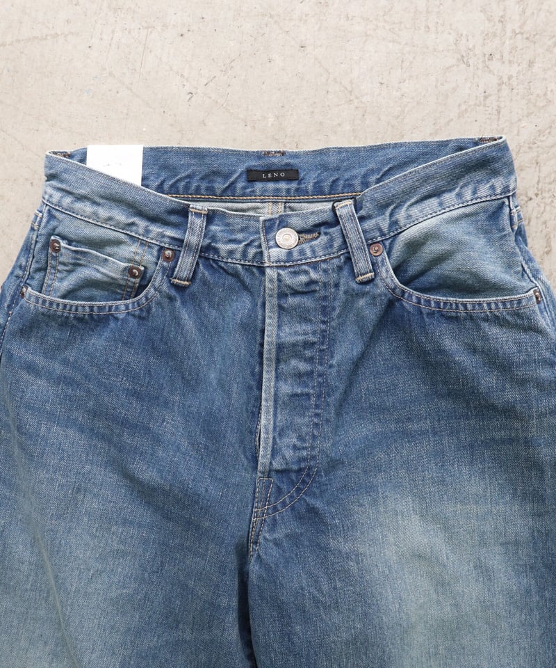 LOOSE TAPERED JEANS 《FADE INDIGO》 [LENO] |