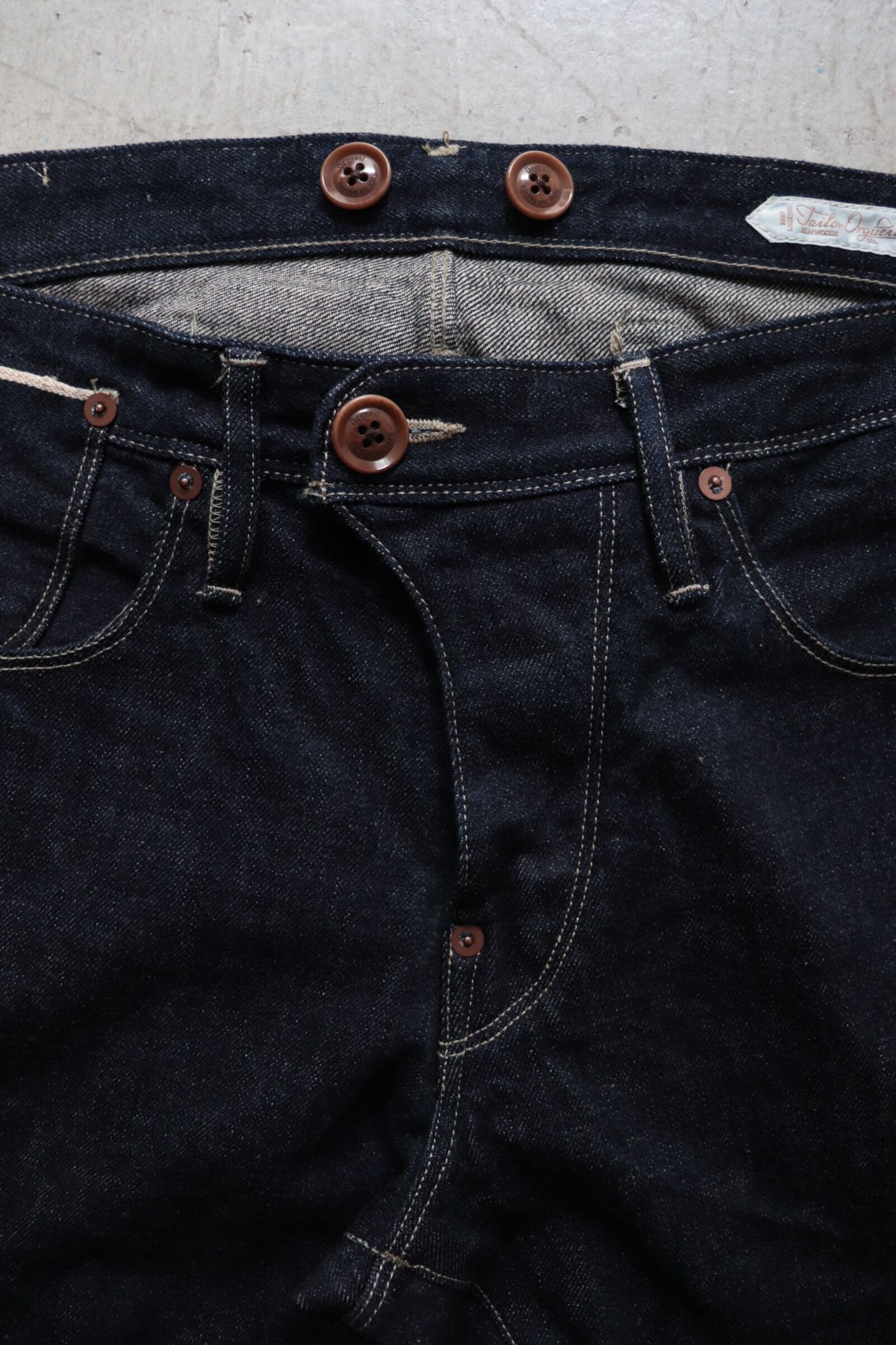 ORGUEIL】 デニムパンツ 30 テーラージーンズ シンチバック 赤耳