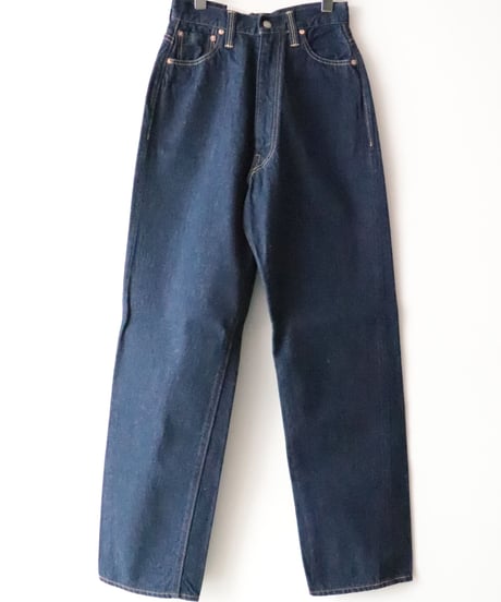 KAY   HIGH WAIST JEANS  - ONE WASH -      [LENO]