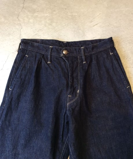 Wide Denim  Trousers    [ORGUEIL]