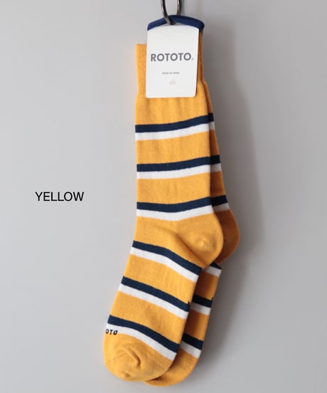 RUGBY STRIPE SOCKS     [ROTOTO]