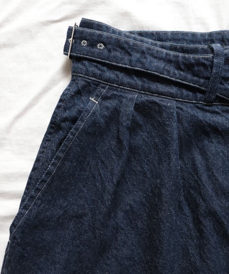 SIDE BELTED GURKHA TROUSERS     [LENO]