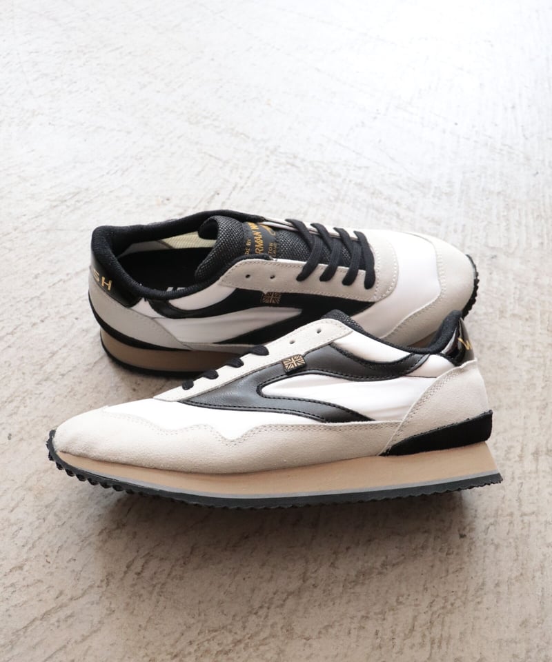 靴 WALSH ENSIGN BLK made in England ウォルッシュ スニーカー 靴 メンズ WALSH ENSIGN SNEAKERS