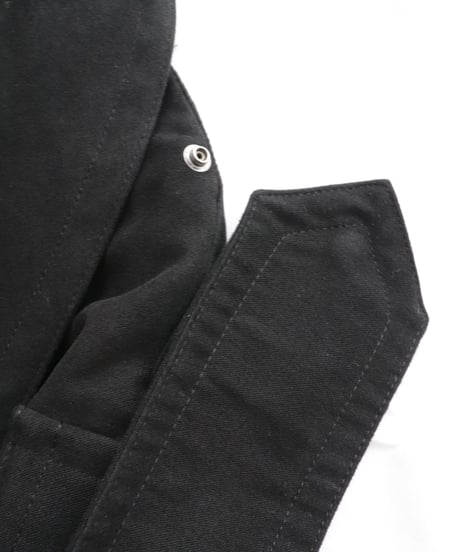 Cotton Moleskin Mid Length Trench     [Robes&Confections]