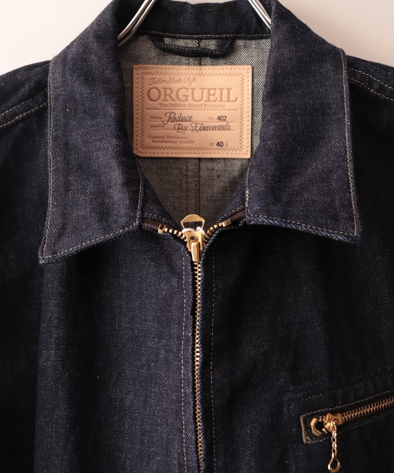 Tailor Denim Zip Jacket [ORGUEIL] | NowN