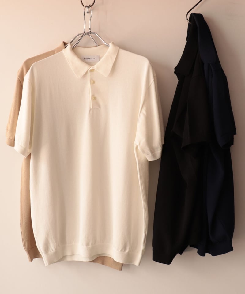 レ*ン様 Mooncastle Ice cotton polo neck XL ICE COTTON POLO NECK