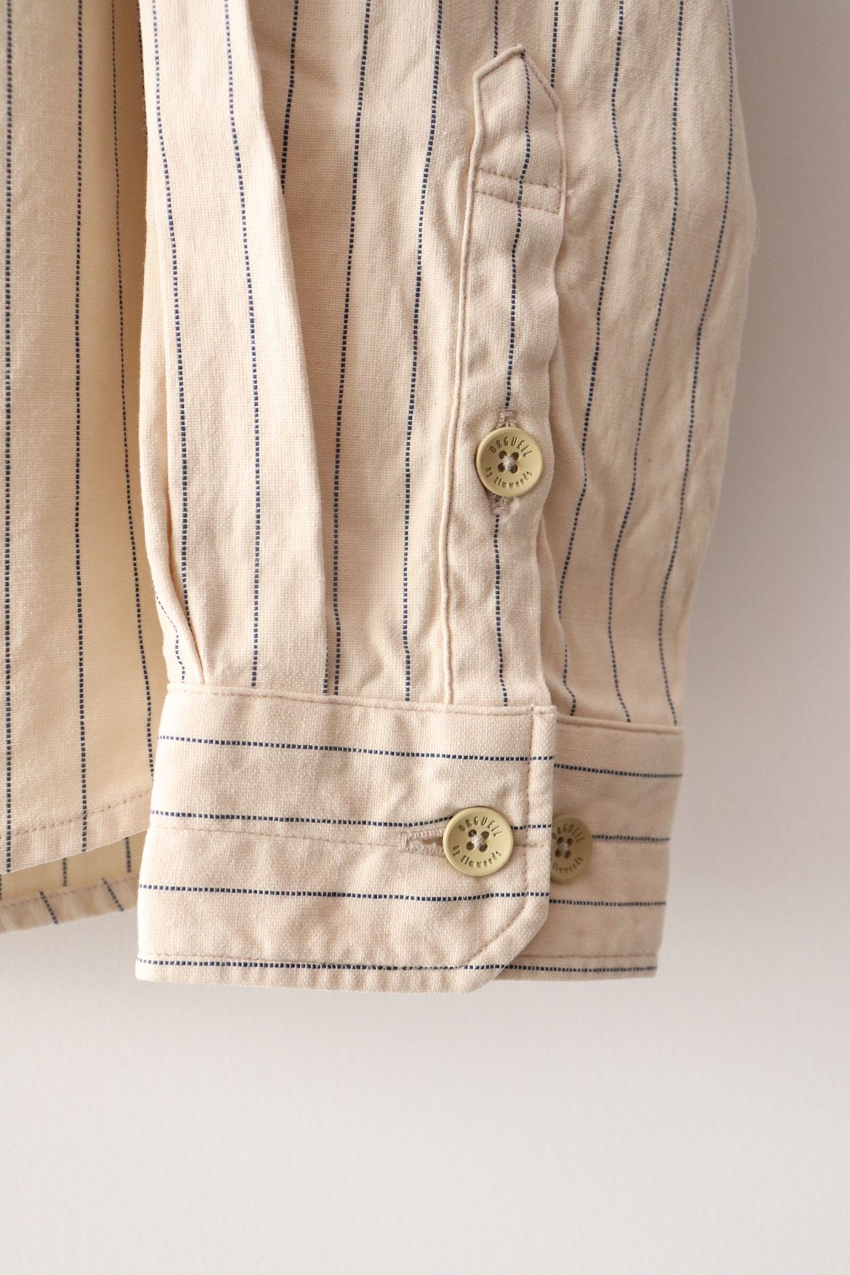 Stripe Work Shirt [ORGUEIL] | NowN
