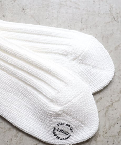 COTTON RIB SOCKS  - BIG -      [LENO]