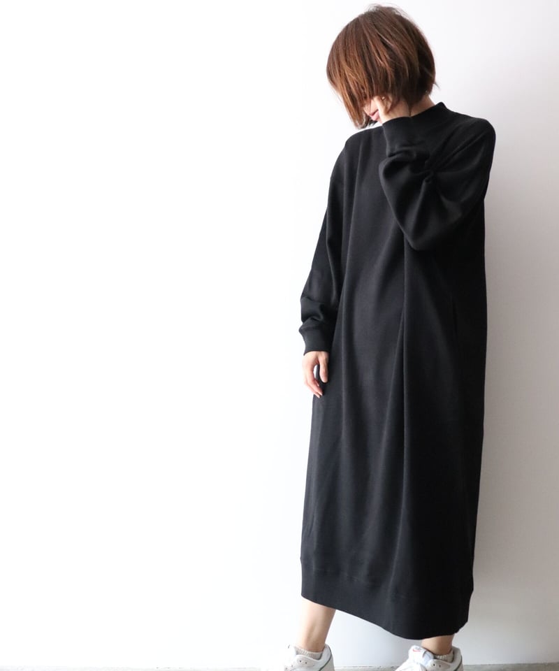 MOCK NECK ONE-PIECE [LENO] | NowN