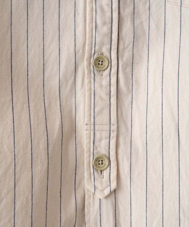 Stripe Work Shirt [ORGUEIL] | NowN