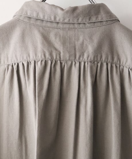 PIN TUCK BLOUSE     [LENO]