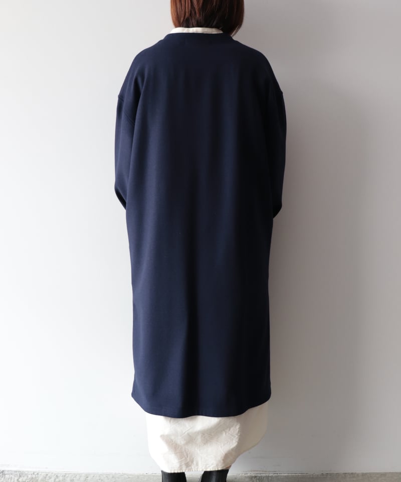 veritecoeur Vネックリブワンピース黒size1 veritecoeur Vネックリブワンピース黒size1