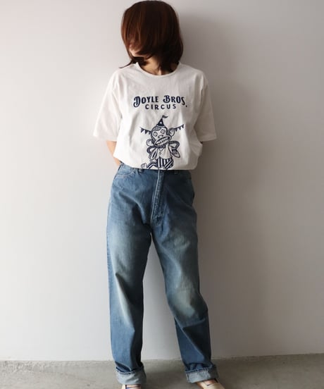 KAY - High Waist  Jeans    "FADE INDIGO" -     [LENO]